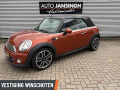 MINI Cabrio - 1.6 Cooper Chili Automaat | Stoelverwarming | Leer | Harman/Kardon | LM Velgen | PDC Achte