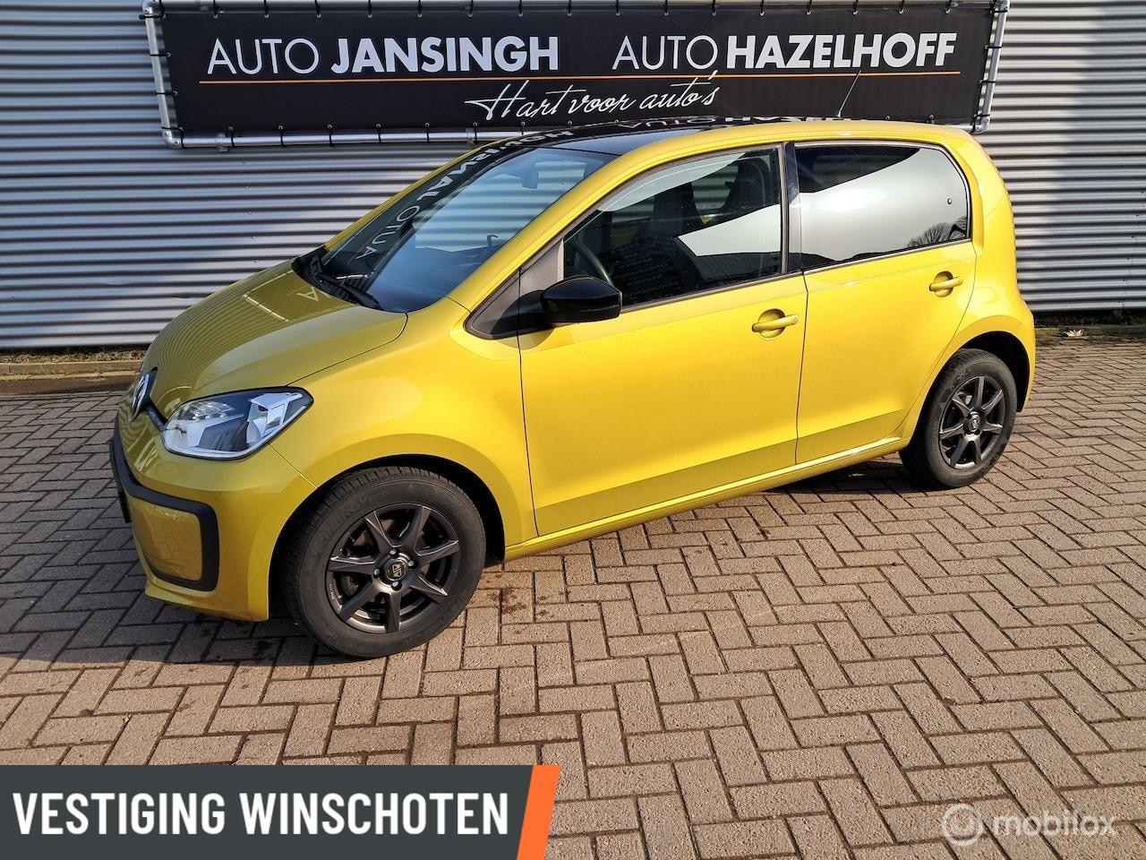 Volkswagen Up! - 1.0 BMT move up | Airco | Bluetooth | Privacy Glas | Elekt. Ramen | Volledige O.H. Histori - AutoWereld.nl