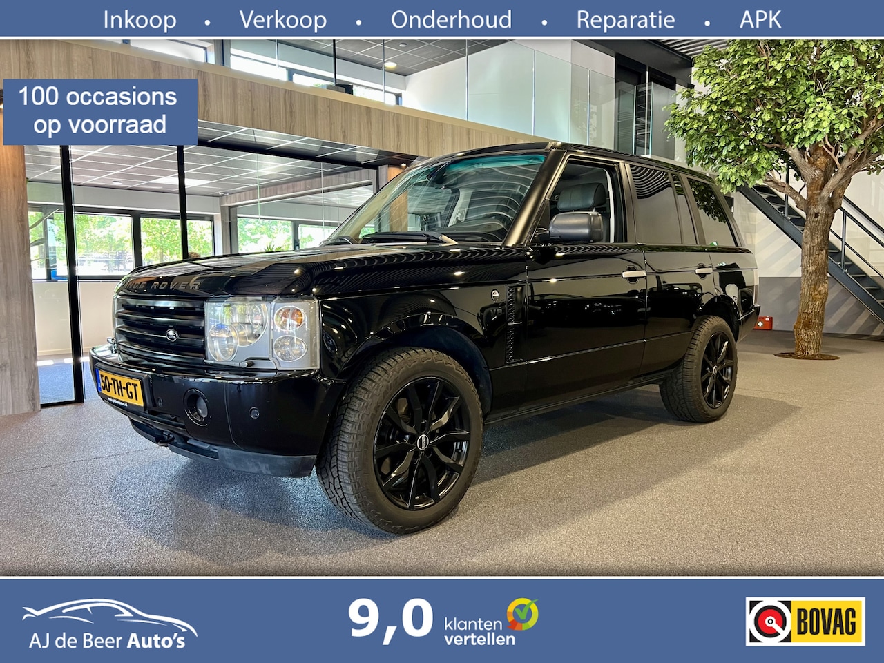 Land Rover Range Rover - 4.4 V8 SE Youngtimer | Carplay | Open dak | Trekhaak | Nette auto - AutoWereld.nl