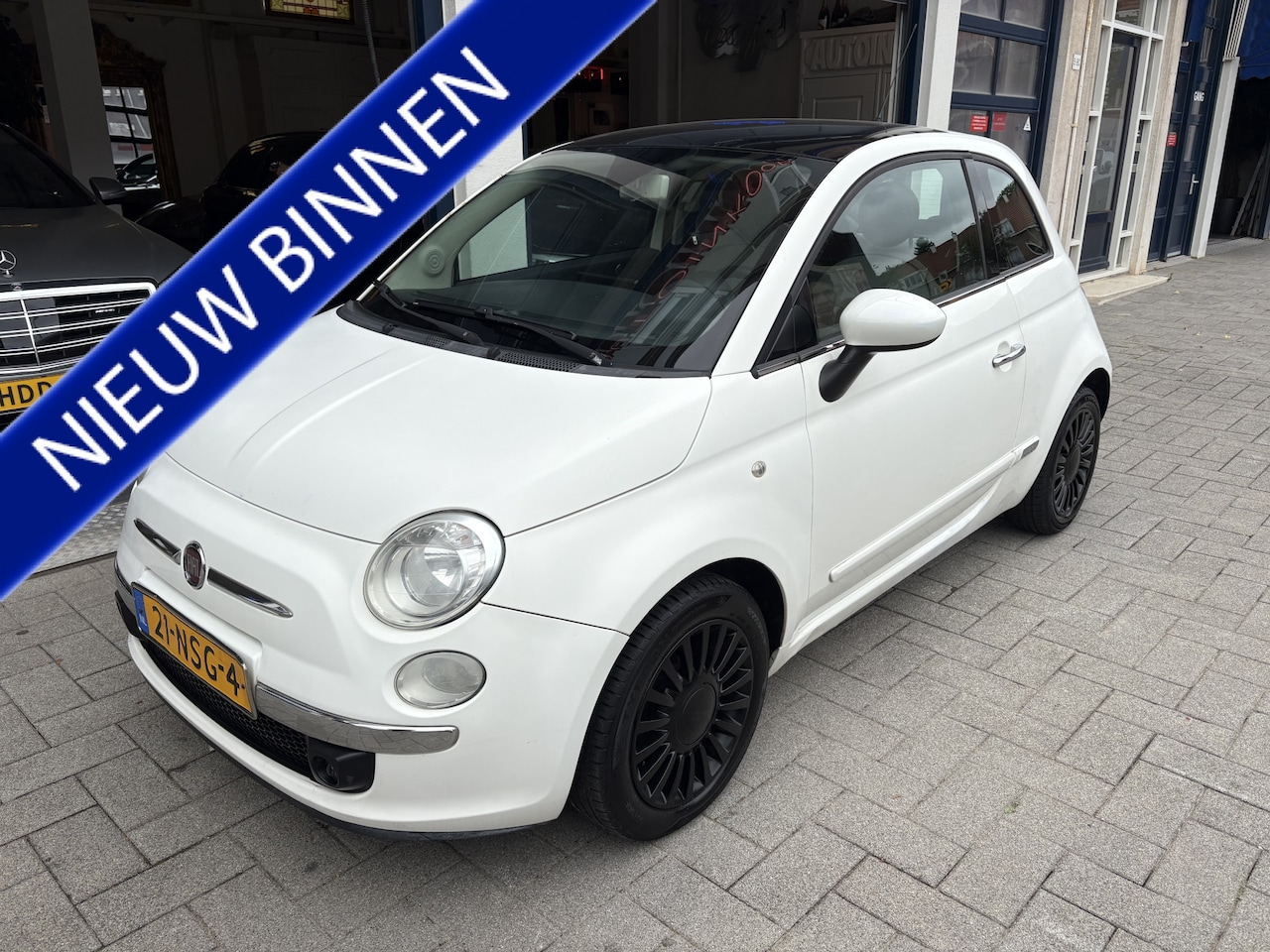 Fiat 500 - 1.2 Naked NW APK 07-2027/AIRCO/PANO - AutoWereld.nl