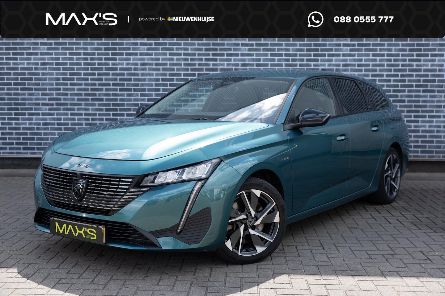 Peugeot 308 SW - 1.6 HYbrid 180 Allure Pack Business | Plug-in Hybrid (PHEV) | Achteruitrijcamera | Parkeer - AutoWereld.nl
