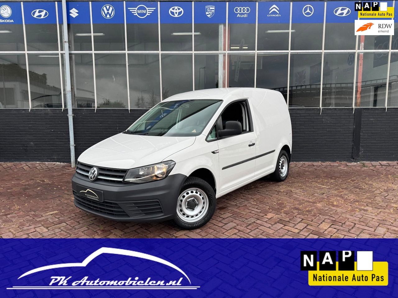 Volkswagen Caddy - 2.0 TDI L1H1 BMT Trendline **AIRCO + TREKHAAK** - AutoWereld.nl