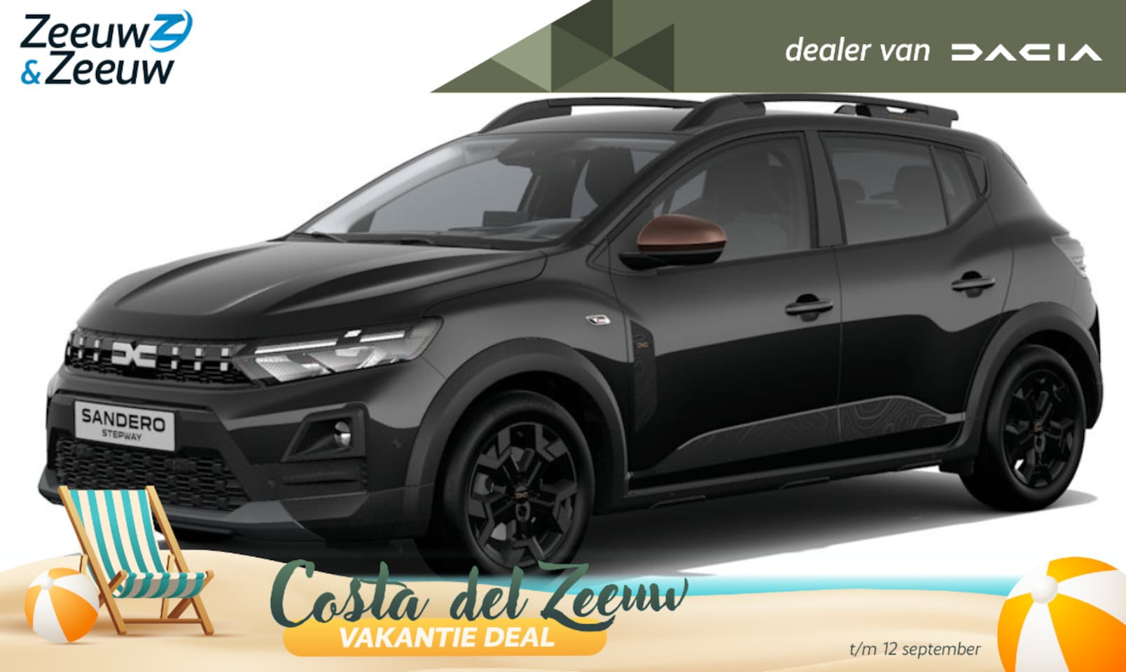 Dacia Sandero Stepway - TCe 110 limited edition | Nu met € 450,- Zeeuw en Zeeuw voorraadkorting | Financier tegen - AutoWereld.nl