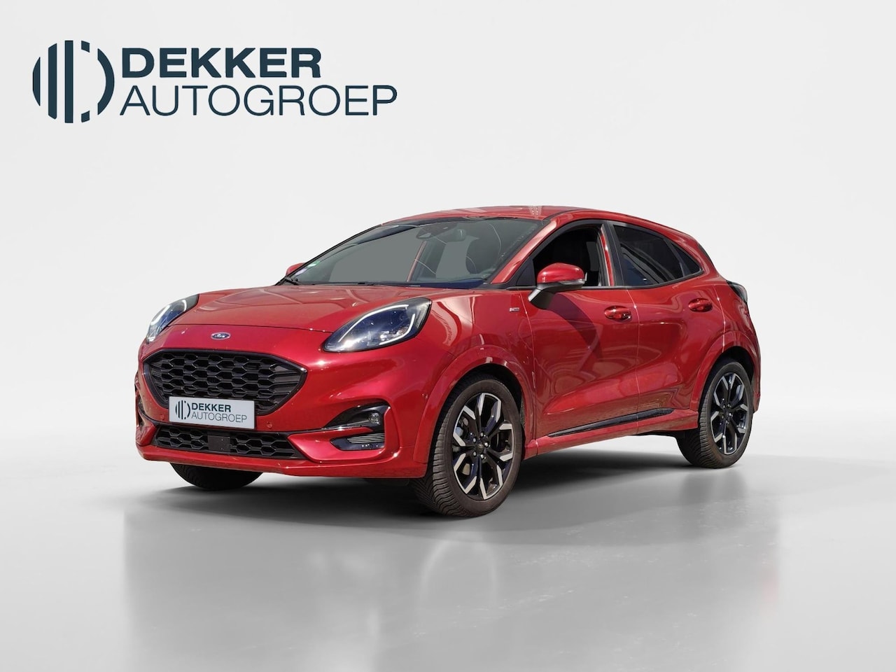 Ford Puma - 1.0 EcoBoost Hybrid ST-Line X Fantastic Red - Trekhaak - Winter Pakket - AutoWereld.nl