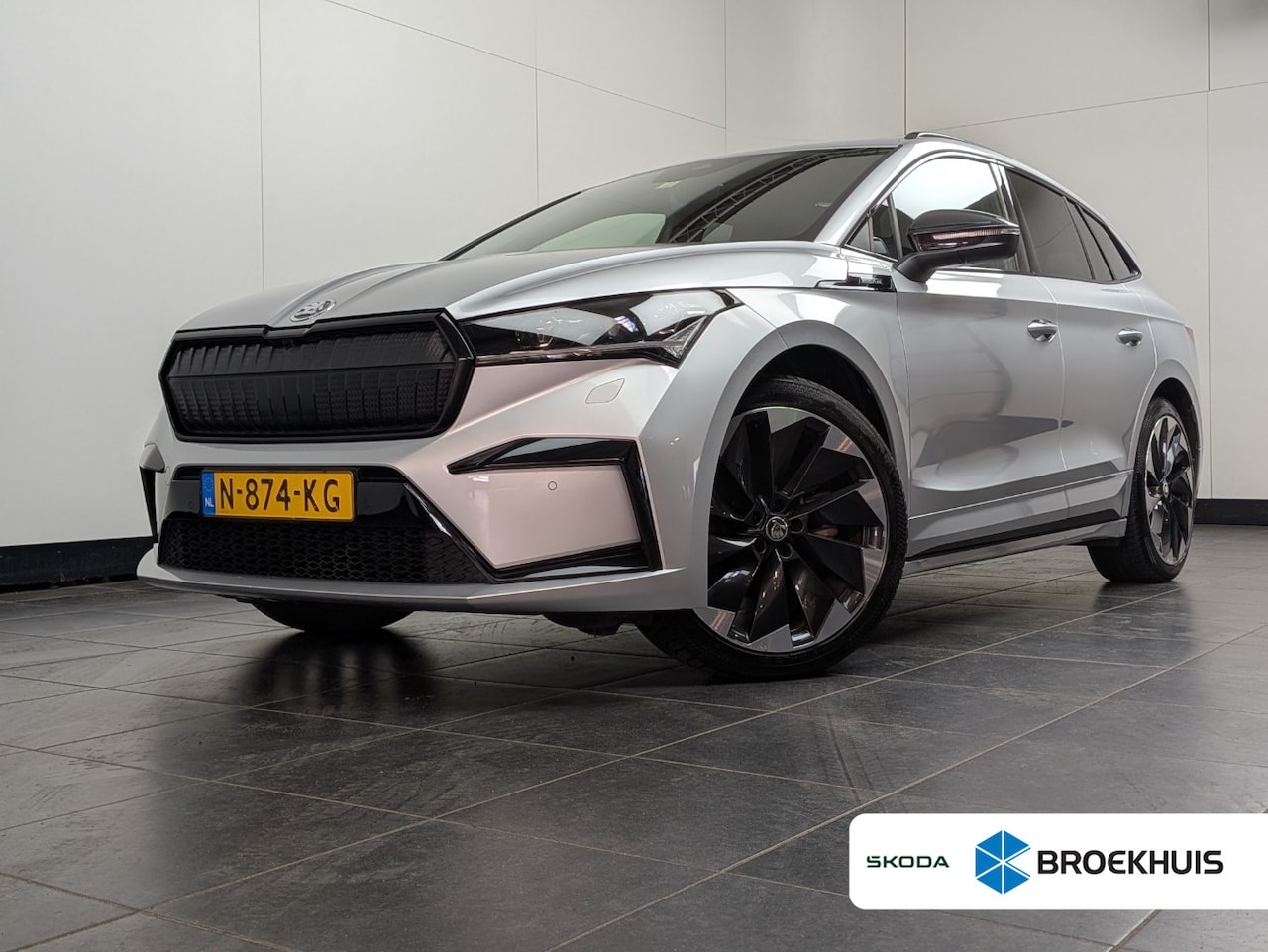 Skoda Enyaq iV - 60 Sportline 180 pk | Achteruitrijcamera | Apple Carplay | Stoel/stuur verwarming | - AutoWereld.nl