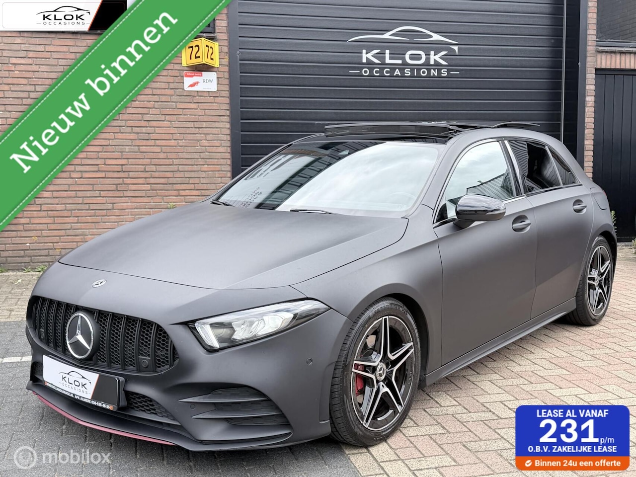Mercedes-Benz A-klasse - 180 Business Solution AMG Pano Navi Cruise - AutoWereld.nl