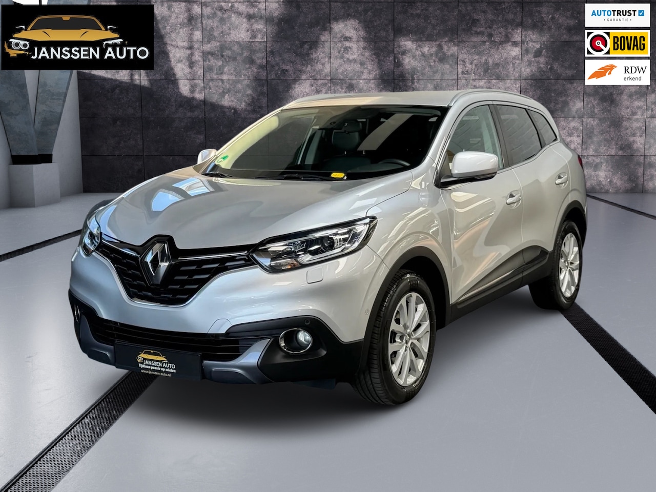 Renault Kadjar - 1.2 TCe Intens | Climate | Cruise | Navi | 1/2 Leder - AutoWereld.nl