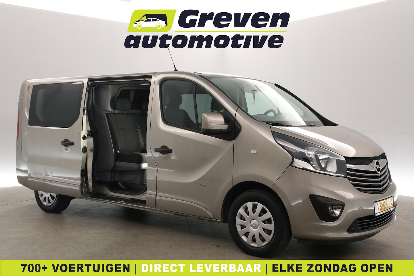 Opel Vivaro - 1.6 CDTI L2H1 141PK | Dubbele Cabine | Clima | Camera | Cruise | Navi | Trekhaak | Parkeer - AutoWereld.nl