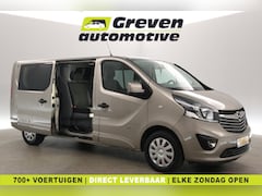Opel Vivaro - 1.6 CDTI L2H1 141PK | Dubbele Cabine | Clima | Camera | Cruise | Navi | Trekhaak | Parkeer