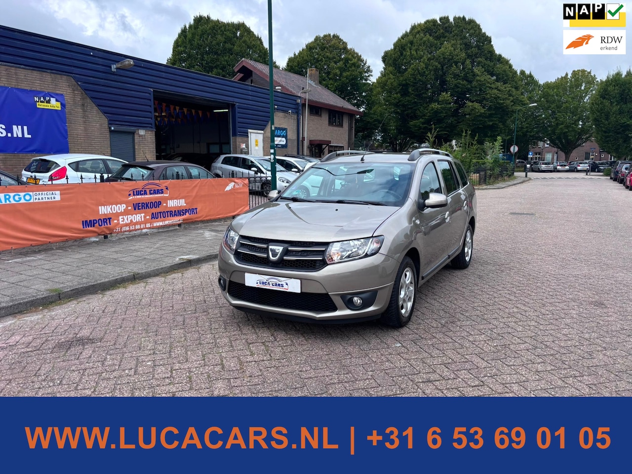 Dacia Logan MCV - 0.9 TCe Prestige Cruise Navi Airco 2X SLEUTEL + BOEKJES! NIEUWE APK! - AutoWereld.nl