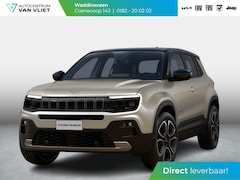 Jeep Avenger - Summit 54 kWh | 17% Bijtelling | Schuif/Kanteldak | Leder&Winter Pack | infotainment&Conve