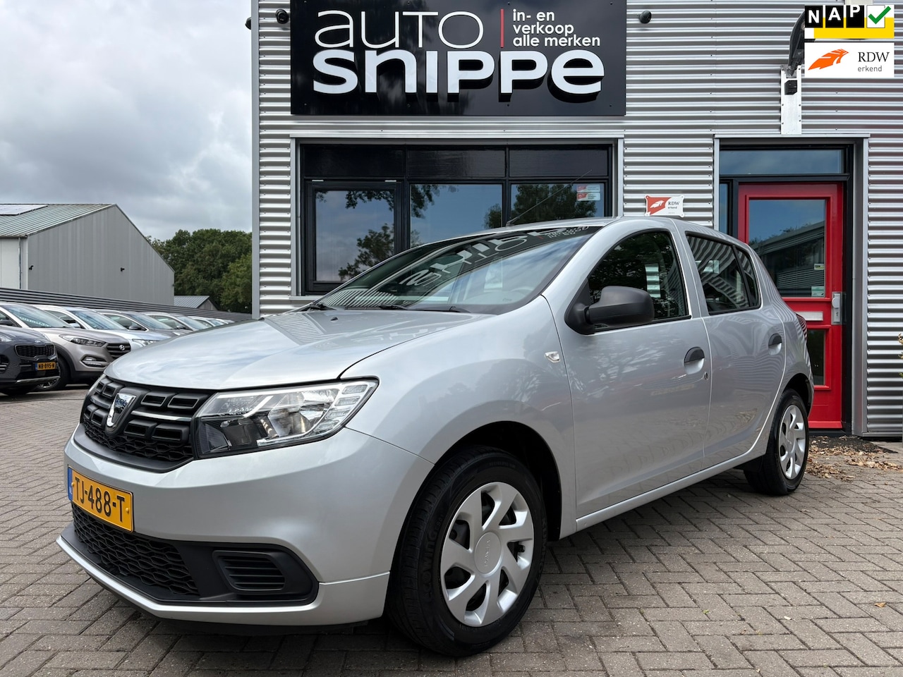 Dacia Sandero - 0.9 TCe Ambiance -5DRS.-AIRCO-ISOFIX-BLUETOOTH-RADIO/USB/AUX-ELEK. RAMEN VOOR-ORIGINEEL NE - AutoWereld.nl