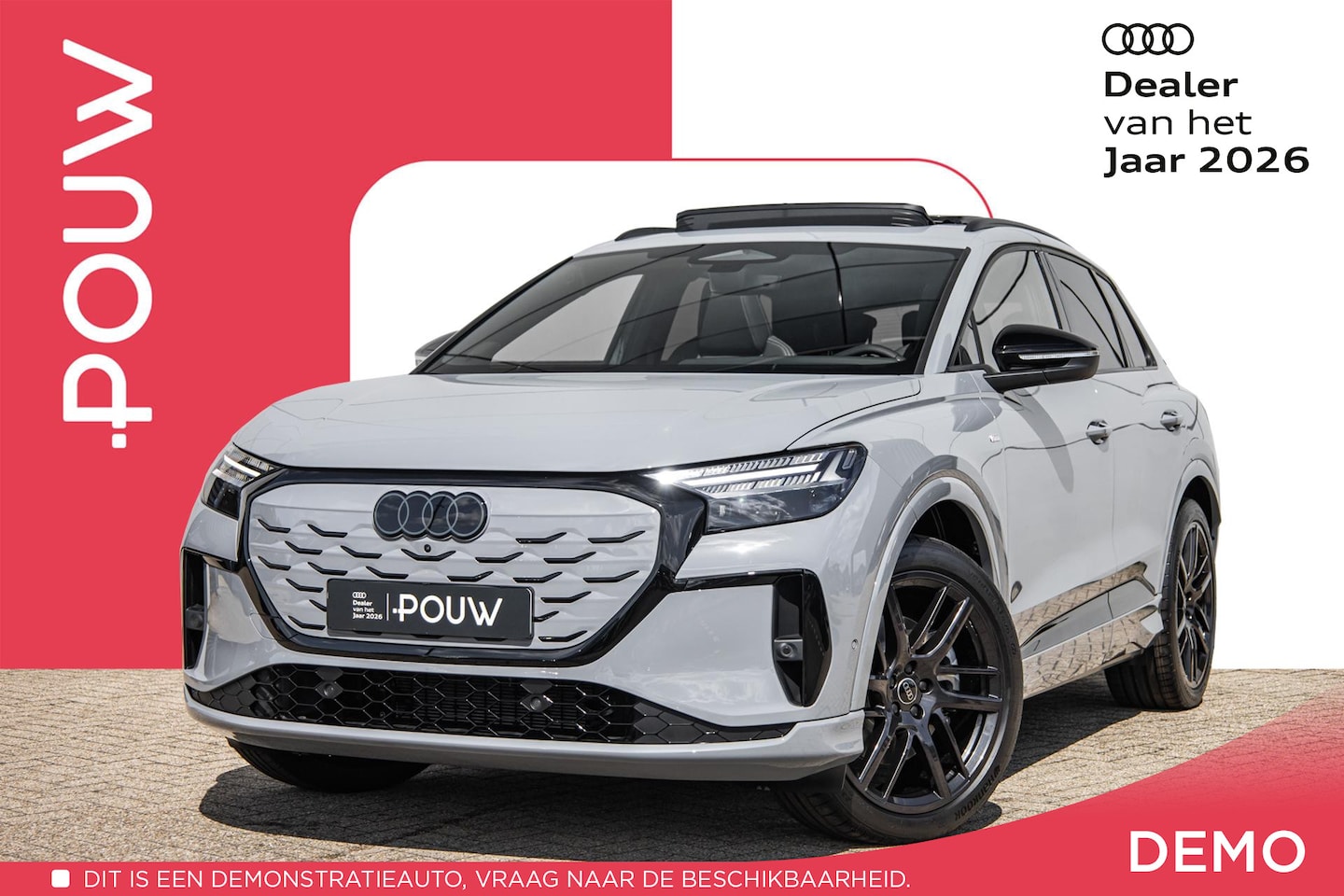 Audi Q4 e-tron - S edition 340pk quattro performance 82 kWh | Panoramadak | Head-up | S-Line Interieur - AutoWereld.nl