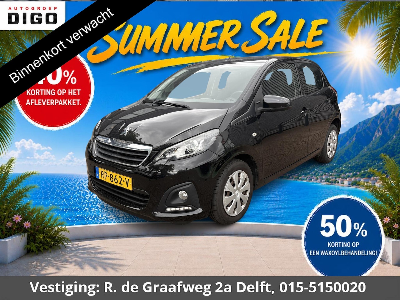 Peugeot 108 - 1.0 e-VTi Active | Android scherm | Google Navigatie | Airco | - AutoWereld.nl
