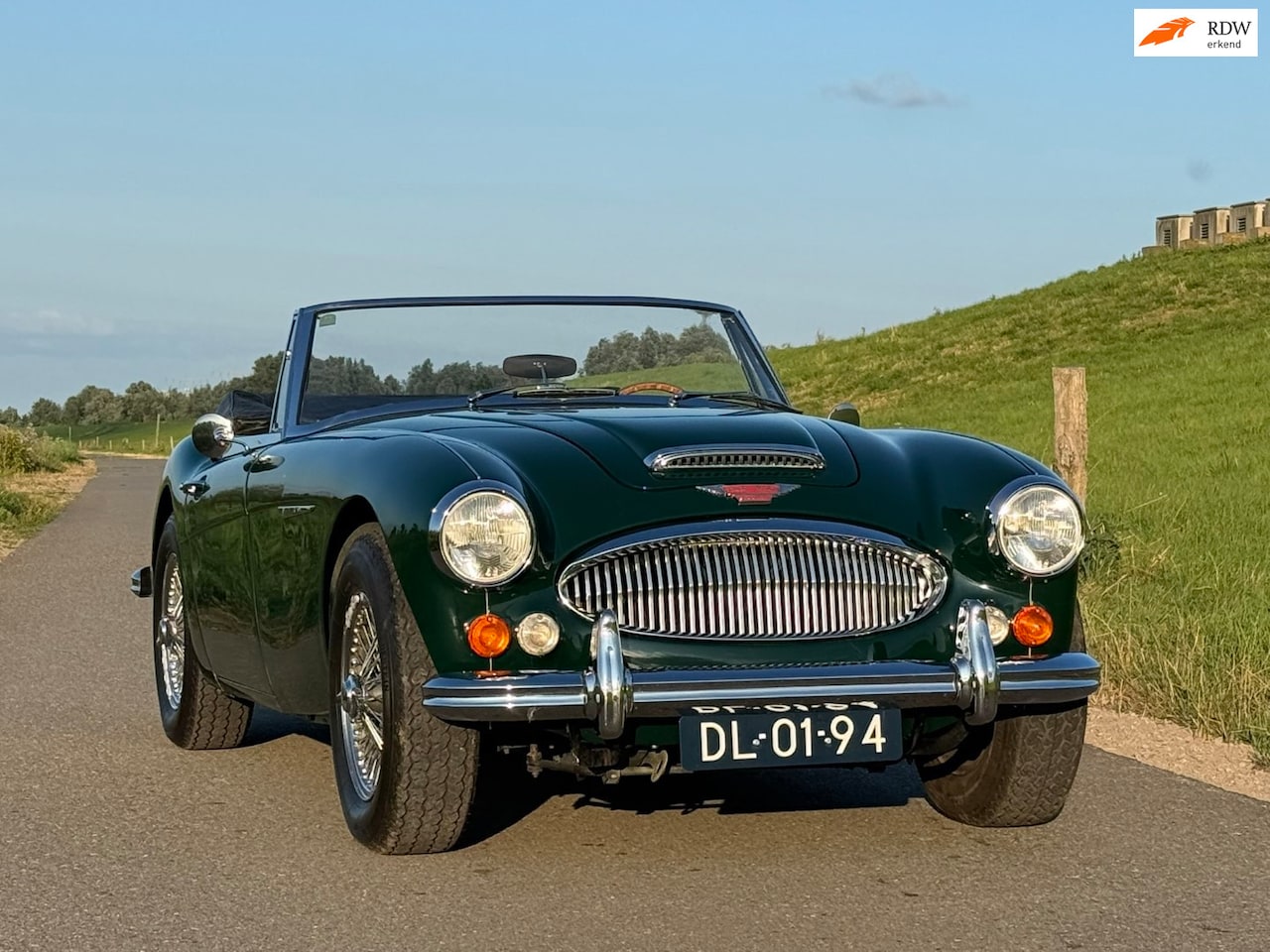 Austin Healey - 3000 MKIII Ph2 in prachtige staat met zeer veel goede opties - AutoWereld.nl