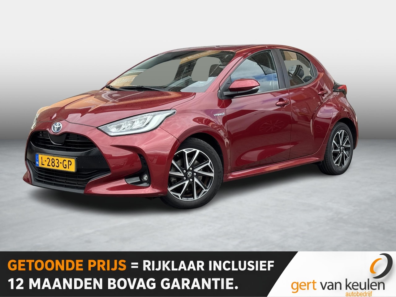 Toyota Yaris - 1.5 Hybrid Dynamic AUTOMAAT /CARPLAY/LED/ACC-CRUISE/NL-AUTO - AutoWereld.nl
