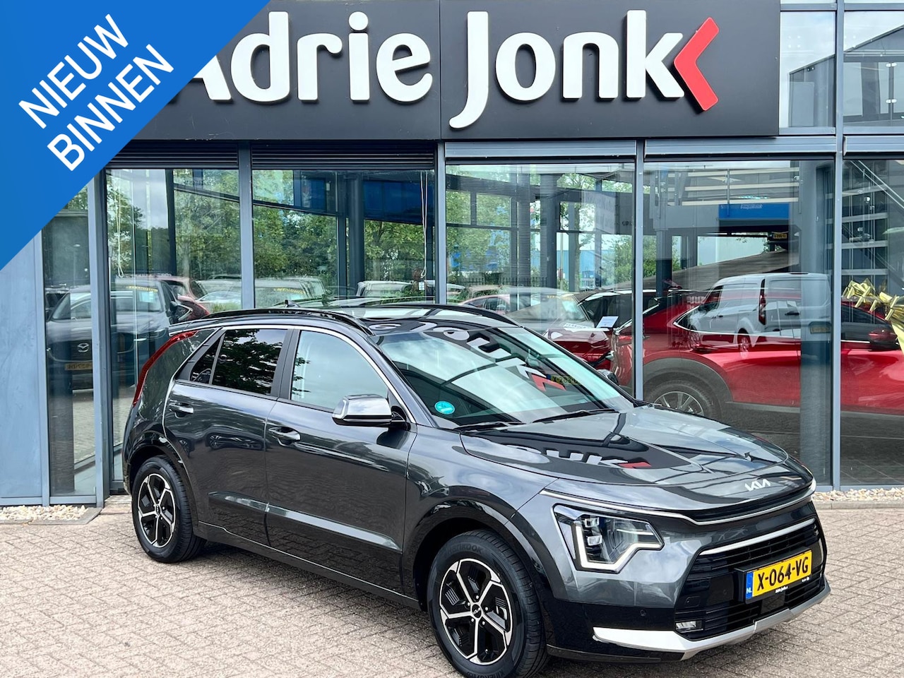 Kia Niro - 1.6 GDi Hybrid DynamicPlusLine AUTOMAAT | HYBRIDE | SCHUIF- KANTELDAK | A.CAMERA | APPLE C - AutoWereld.nl