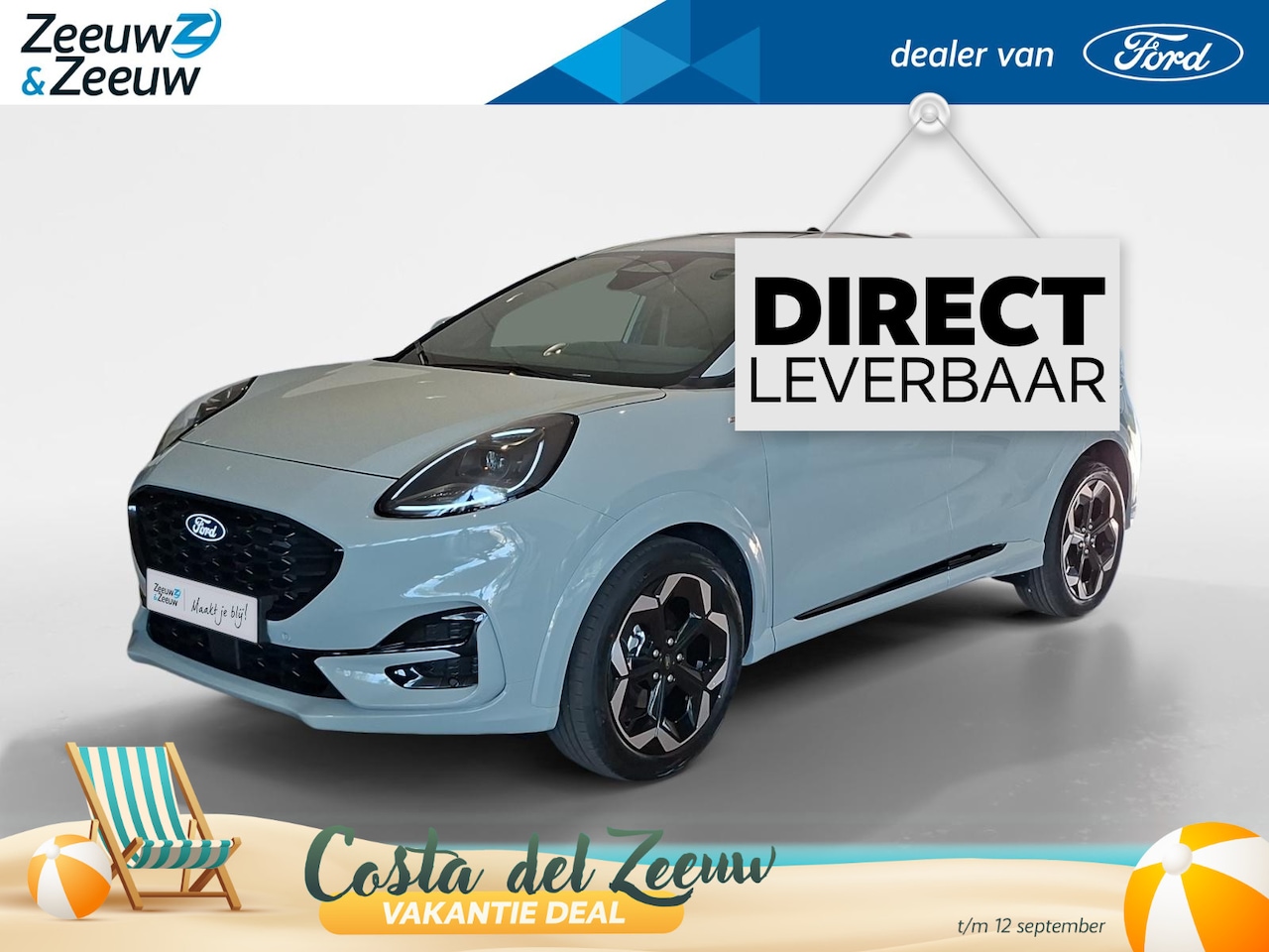 Ford Puma - 1.0 EcoBoost Hybrid ST-Line X automaat | €5.000.- korting | 0,99% rente | Direct leverbaar - AutoWereld.nl