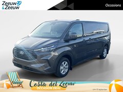 Ford Transit Custom - 320 2.0 TDCI L2H1 Limited 150 pk | Achteruitrijcamera | 3-zits | Parkeersensoren | Dubbele
