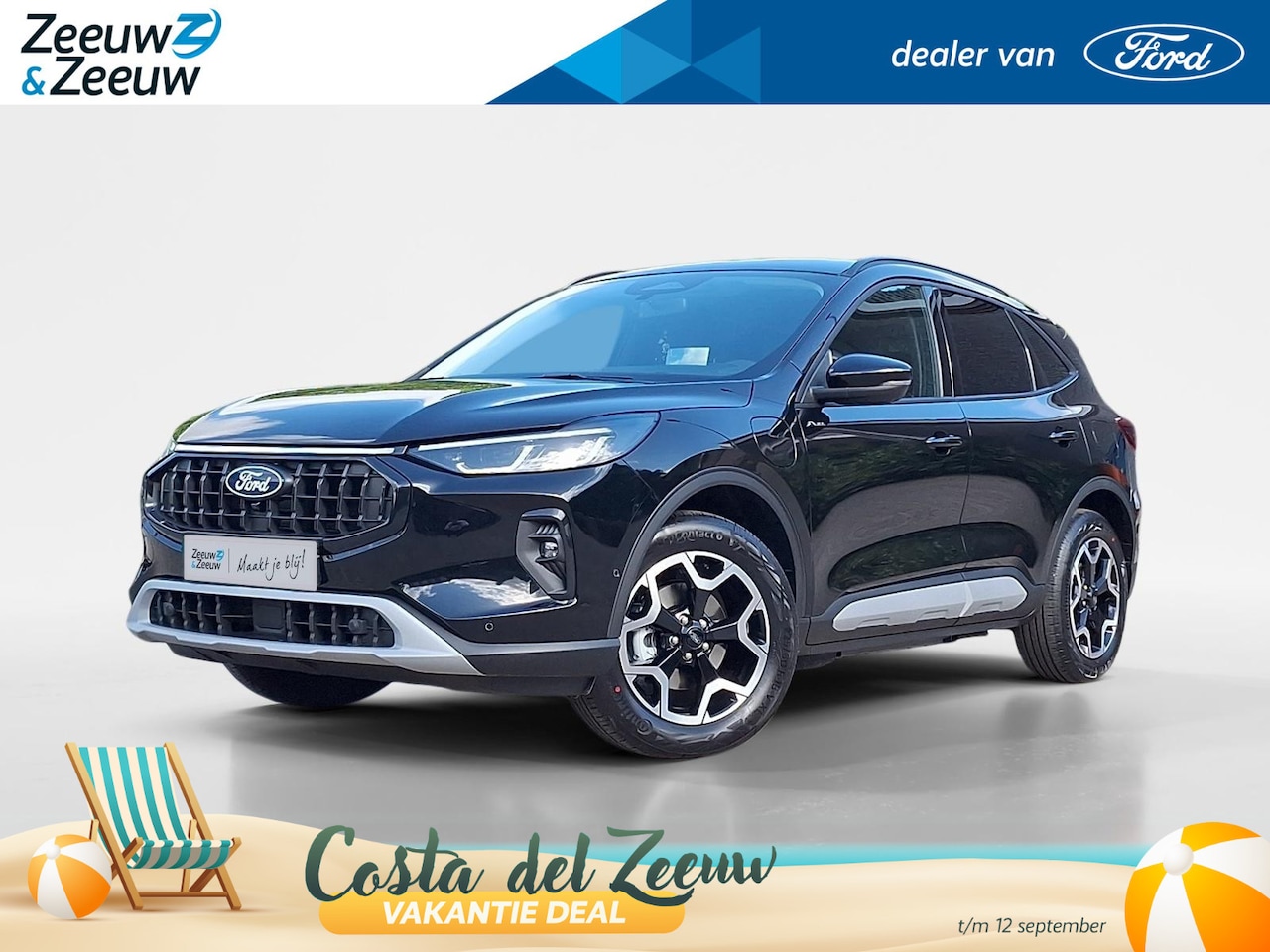 Ford Kuga - 2.5 PHEV Active X | Winterpack | Matrix Ledkoplampen | El. Trekhaak | 18" Lichtmetaal | 36 - AutoWereld.nl
