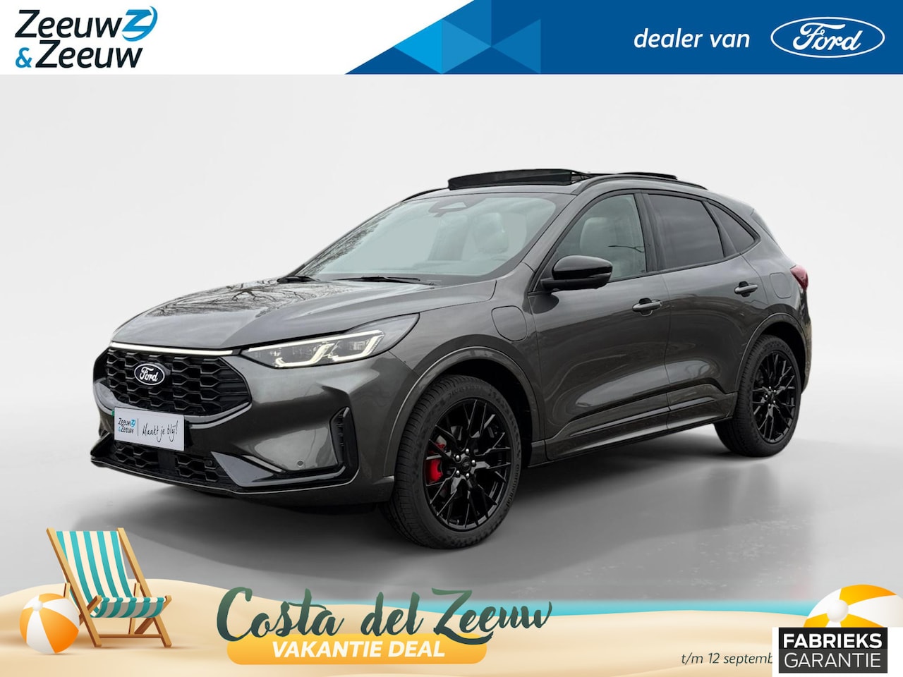 Ford Kuga - 2.5 PHEV Sound Edition | €4.000,- korting! | Beperkt beschikbaar| Panoramadak | El. Trekha - AutoWereld.nl