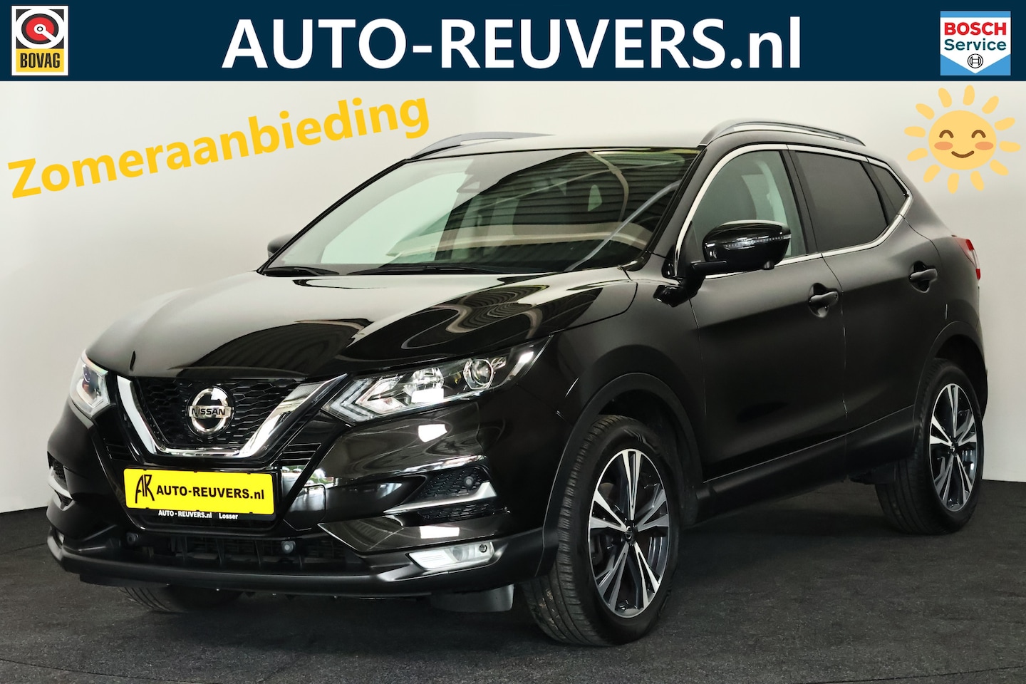 Nissan Qashqai - 1.3 DIG-T N-Connecta / Panorama / CarPlay / Cam / Cruisecontrol - AutoWereld.nl