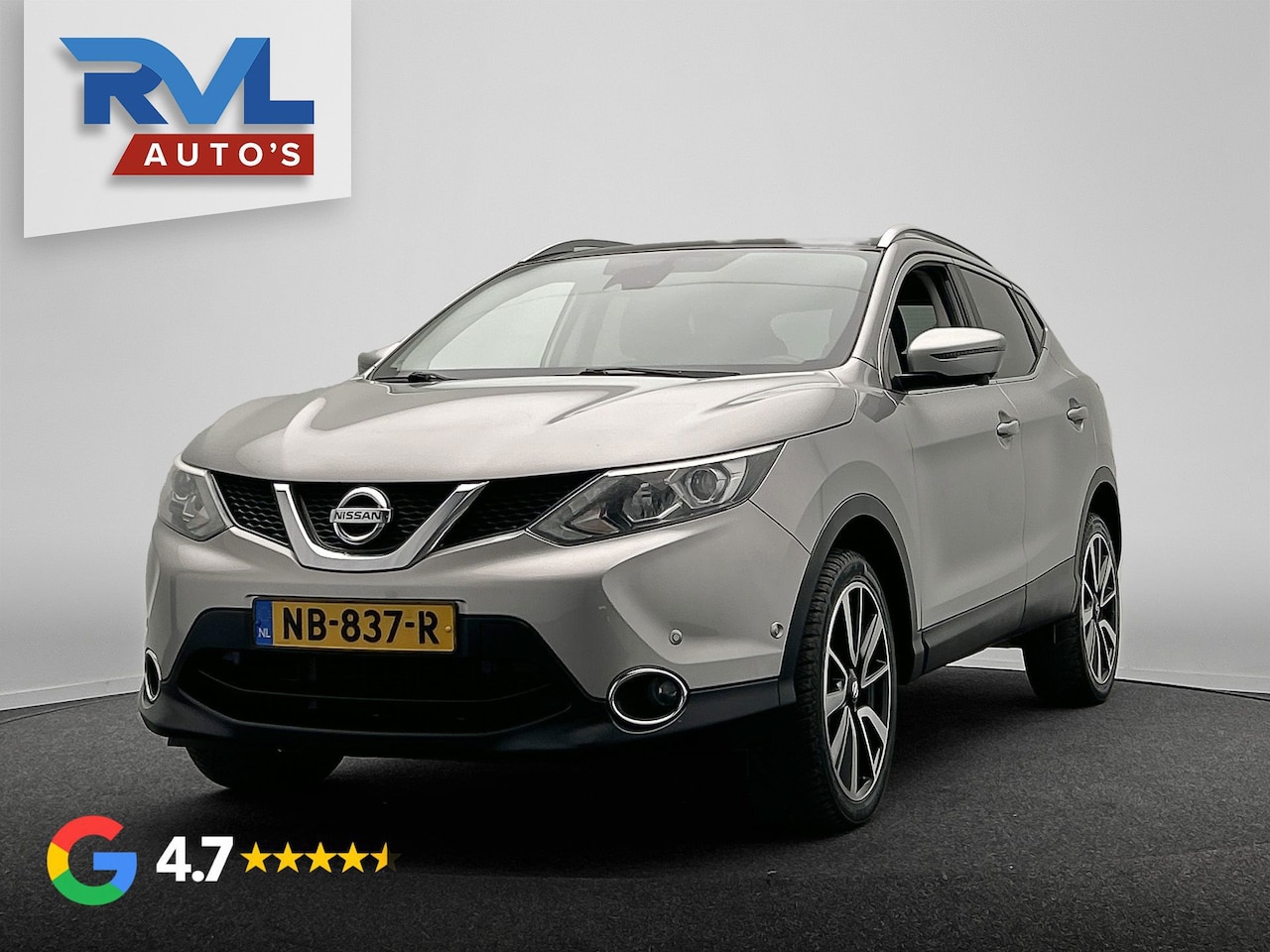 Nissan Qashqai - 1.6 Tekna | Origineel NL | Trekhaak | Leder | Panoramadak | Navigatie | Camera | Stoelverw - AutoWereld.nl