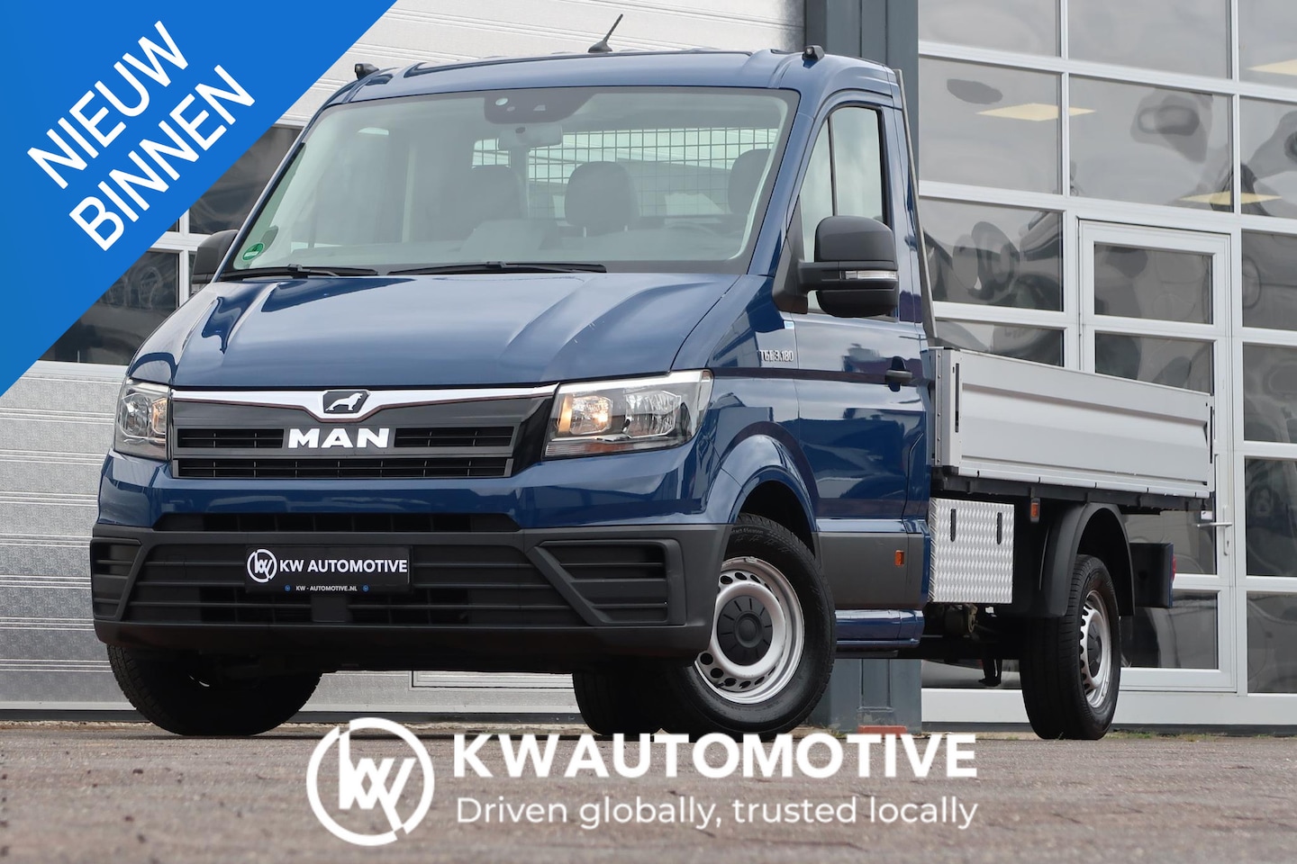 MAN TGE - 35 2.0 L3 OPEN LAADBAK/ AUT/ AIRCO/ TREKHAAK - AutoWereld.nl
