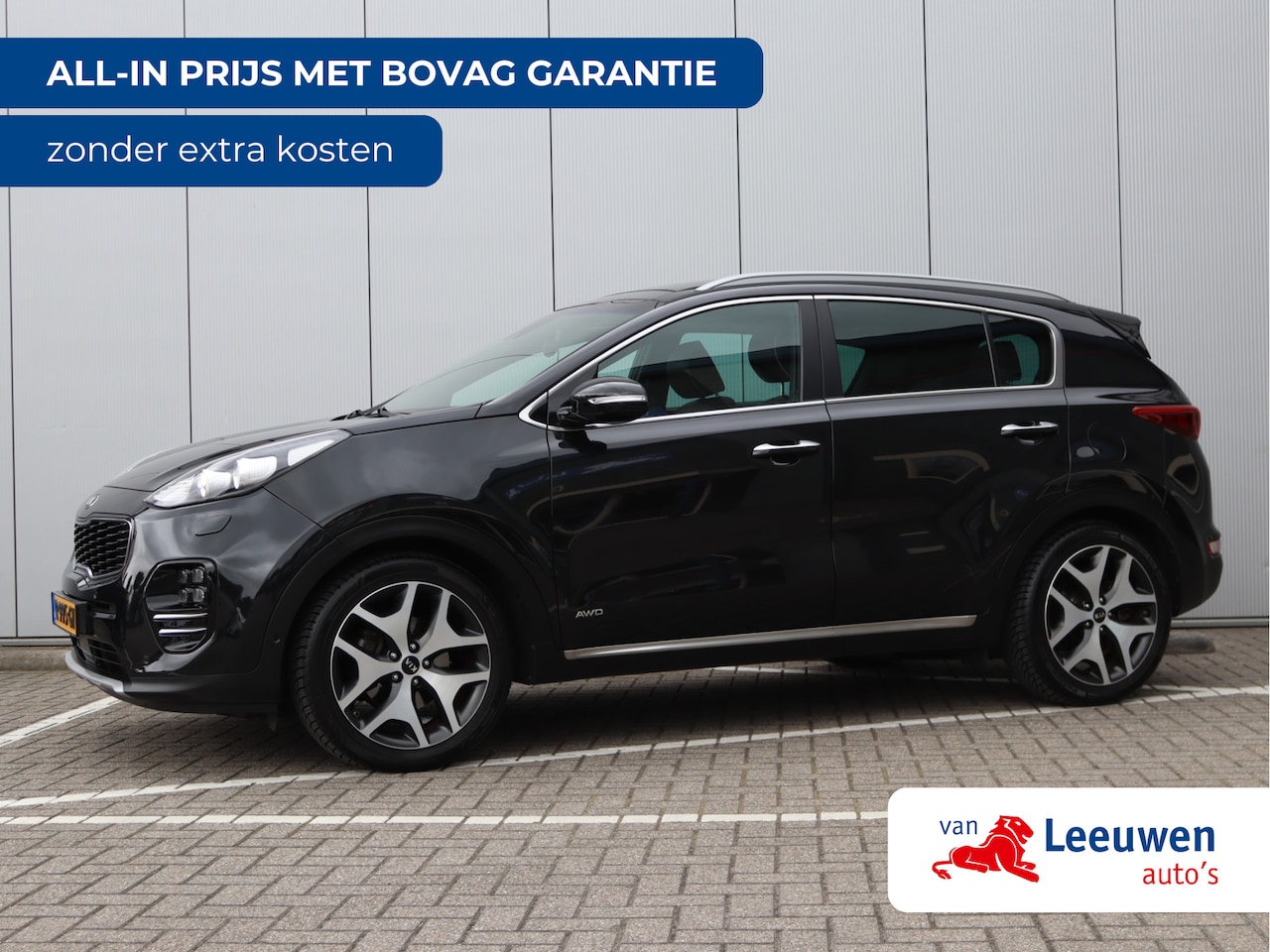 Kia Sportage - 1.6 T-GDI 4WD GT-Line | Trekhaak | Pano | Leder | Camera | JBL - AutoWereld.nl