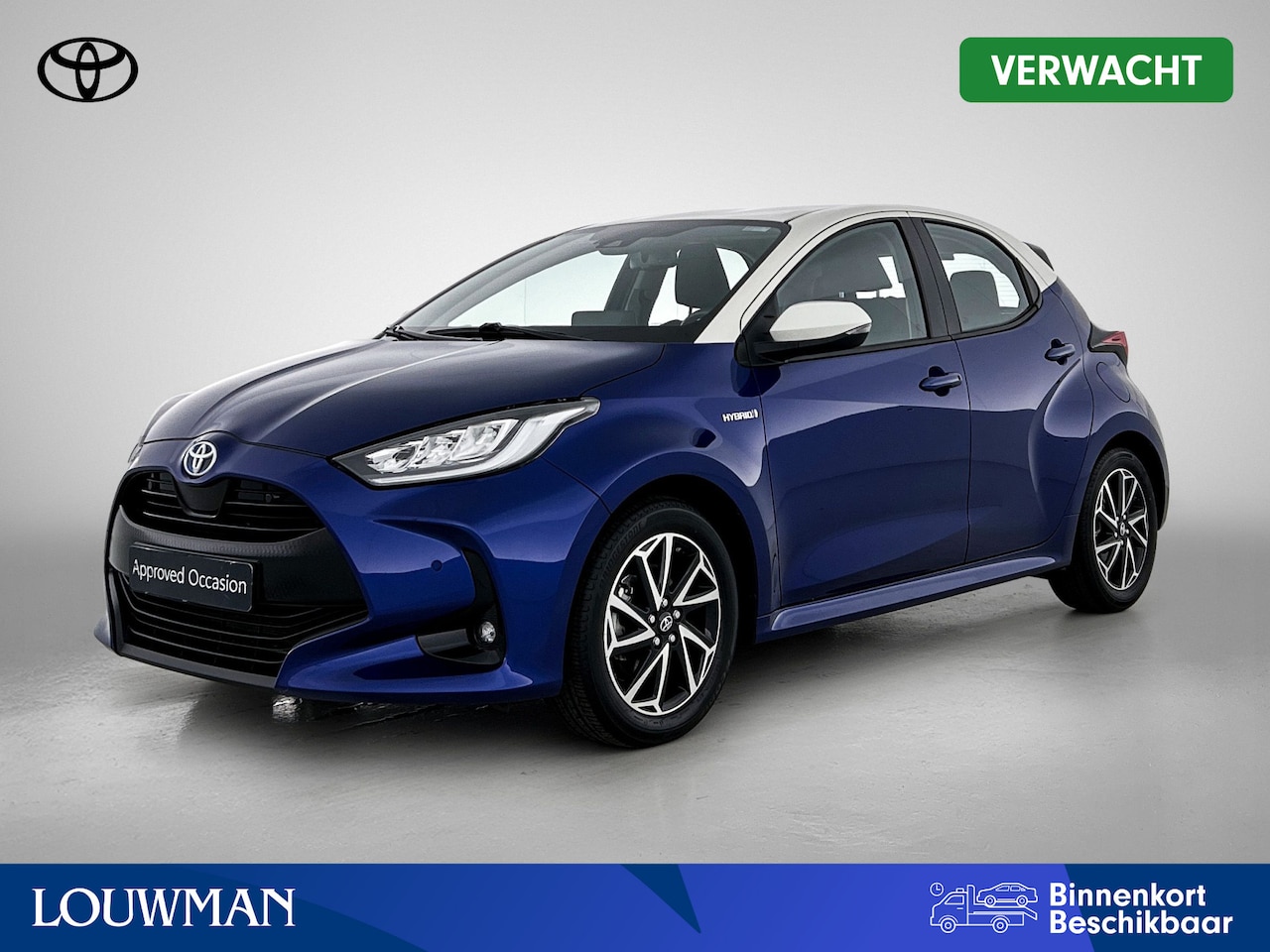 Toyota Yaris - 1.5 Hybrid Style + | BTW voertuig | Head-Up Display | Dodehoek detectie | Parkeersensoren - AutoWereld.nl