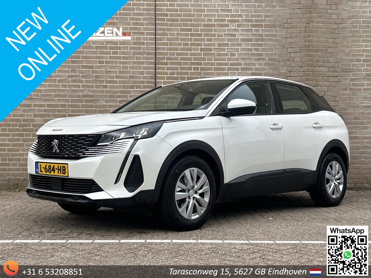 Peugeot 3008 - 1.2 PureTech Active | € 9.850,- NETTO! | Climate | Cruise | Navi | PDC | APK 06-2027 | - AutoWereld.nl