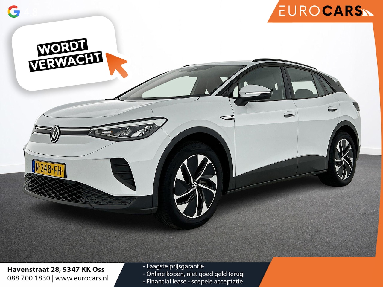Volkswagen ID.4 - Life 77 kWh Auto. Navigatie Apple Carplay/Android Auto Adaptive Cruise Control Parkeersens - AutoWereld.nl