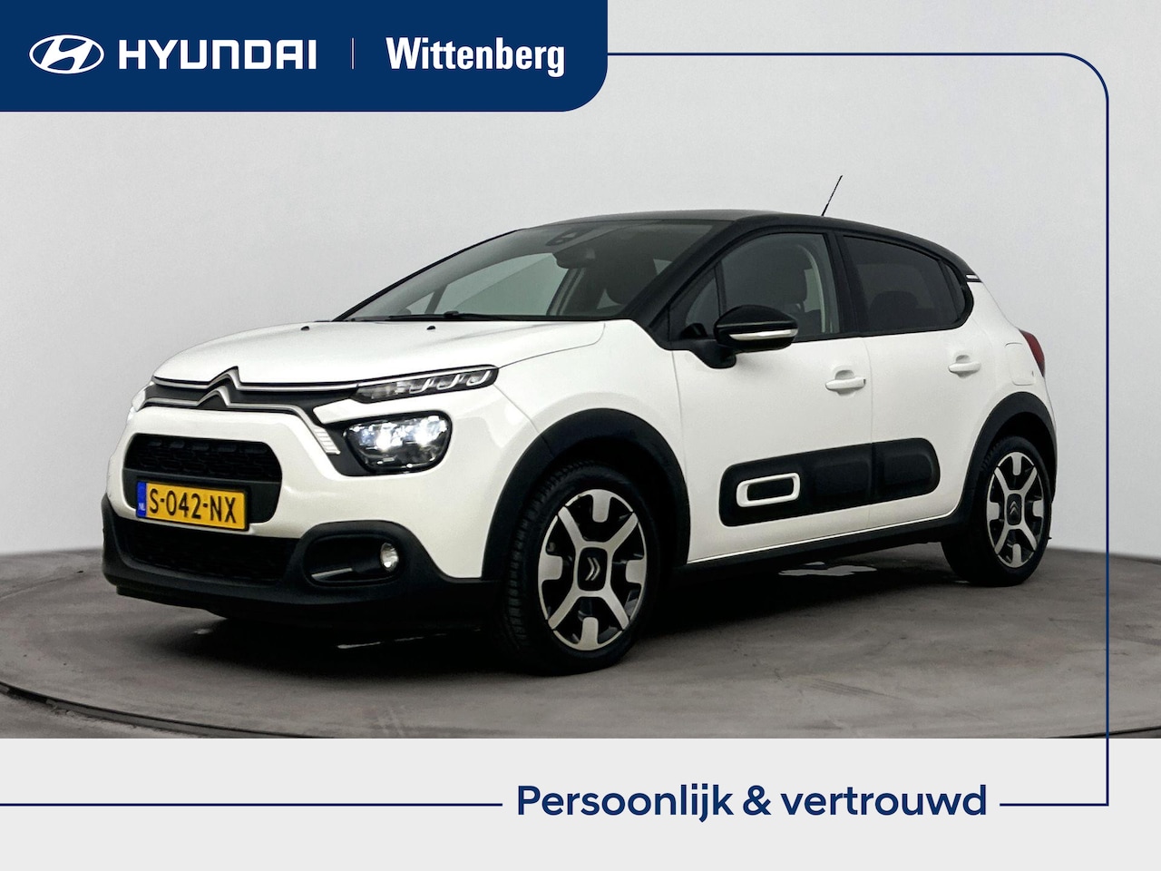 Citroën C3 - 1.2 PURETECH SAINT JAMES Erg mooie Citroen C3, Luxe uitvoering Saint James! - AutoWereld.nl