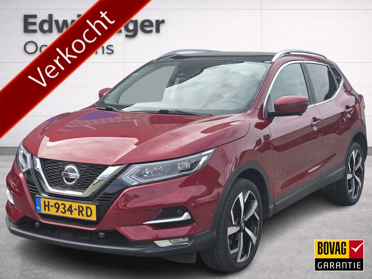 Nissan Qashqai - 1.3 DIG-T Tekna | Trekhaak | Panoramadak | Adaptieve Cruise | LED | 360° camera - AutoWereld.nl