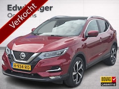 Nissan Qashqai - 1.3 DIG-T Tekna | Trekhaak | Panoramadak | Adaptieve Cruise | LED | 360° camera