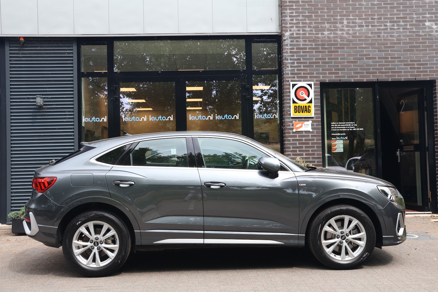 Audi Q3 Sportback - 45 TFSI e 245PK S-Line Navi+/LED/PDC/Camera/Audi Drive Select/Elek. klep/DAB+/18" - AutoWereld.nl