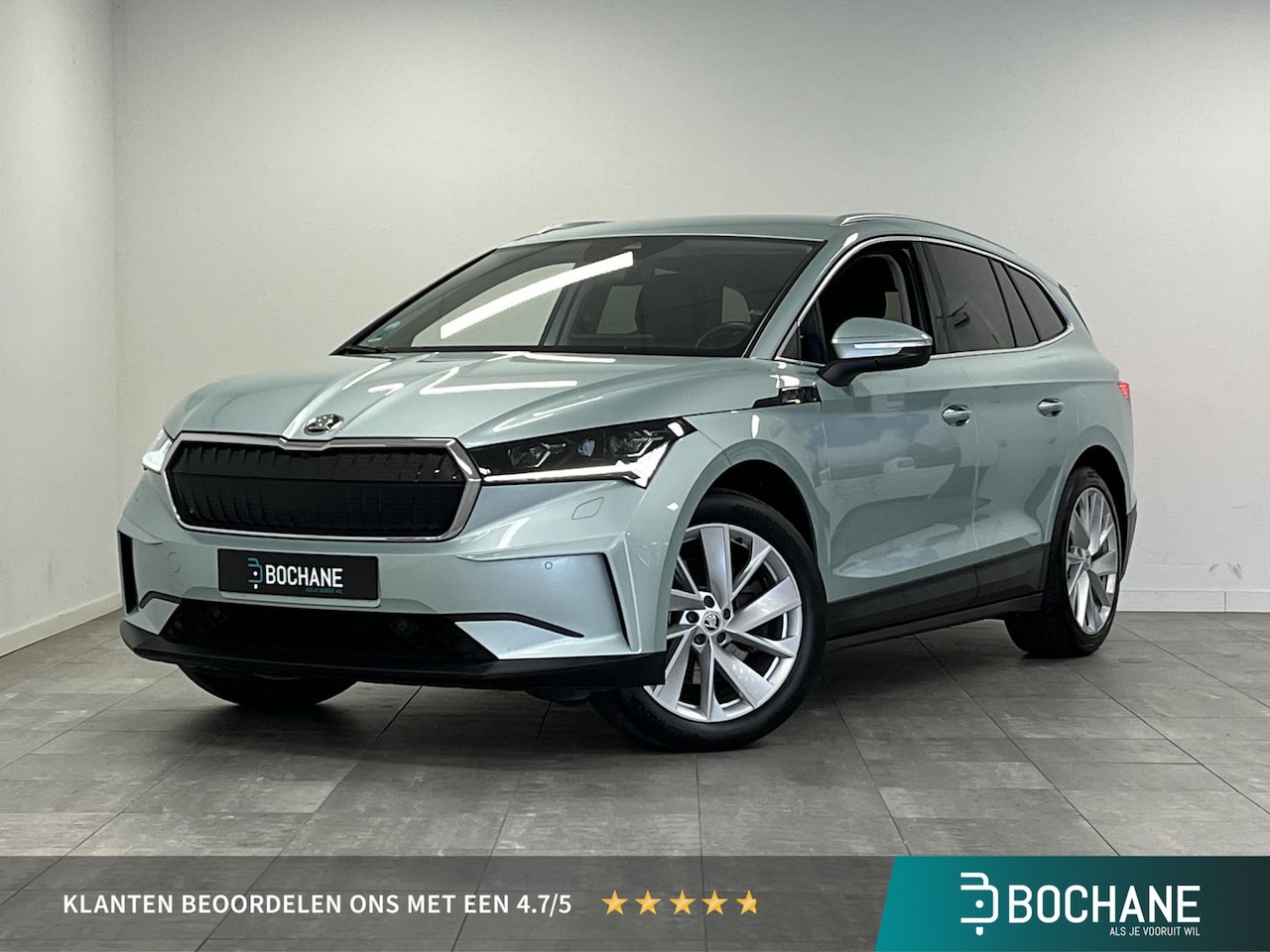 Skoda Enyaq iV - 80 | Dodehoek Detectie | Parkeersensoren V+A | Trekhaak | SOH 91% - AutoWereld.nl