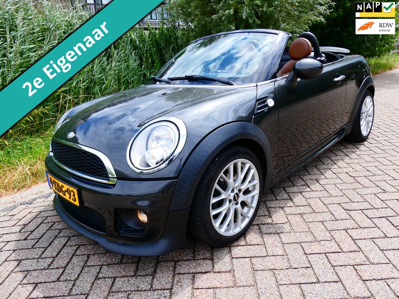 MINI Roadster - 1.6 Cooper 122pk 2e eig. 138.000km. Clima Leder Navi PDC - AutoWereld.nl