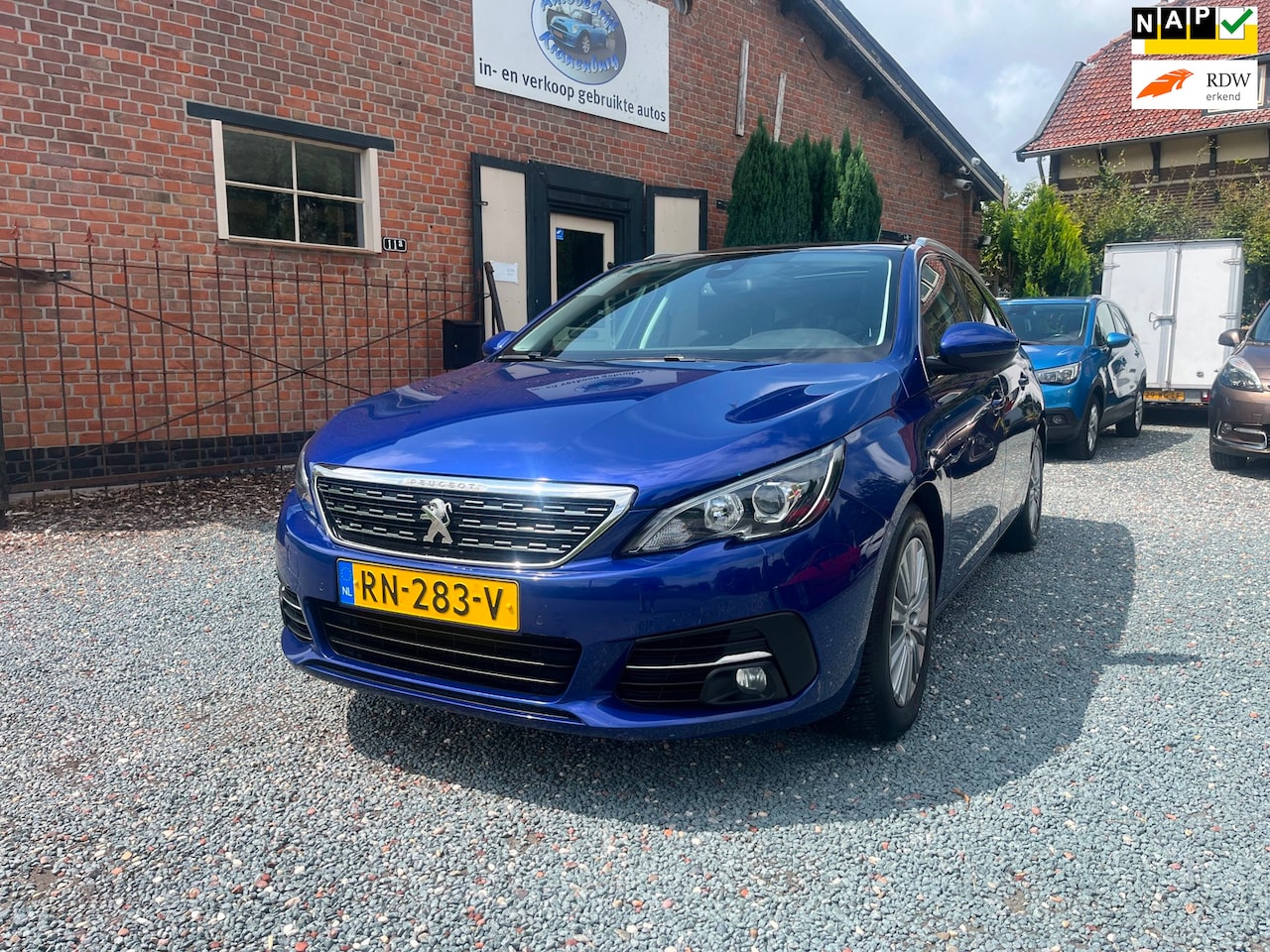 Peugeot 308 SW - 1.2 PureTech Blue Lease Premium 1.2 PureTech Blue Lease Premium ( Climate control + Navigatie + Achteruitrijcamera ) - AutoWereld.nl