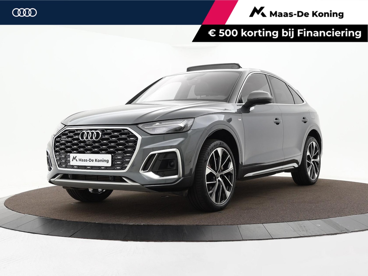 Audi Q5 Sportback - 55 TFSIe 367pk S-Tronic S Edition · Panoramadak · Camera · B&O Sound · Elek. Bestuurdersst - AutoWereld.nl