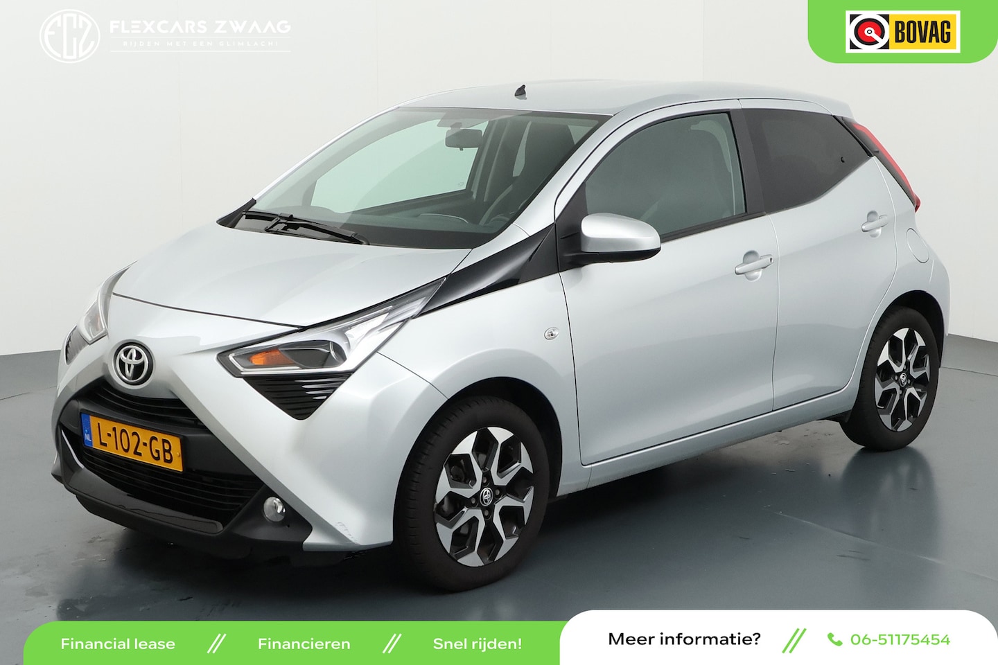 Toyota Aygo - 1.0 VVT-i x-joy - Automaat - Climate - Trekhaak - Media - Org.NL - AutoWereld.nl