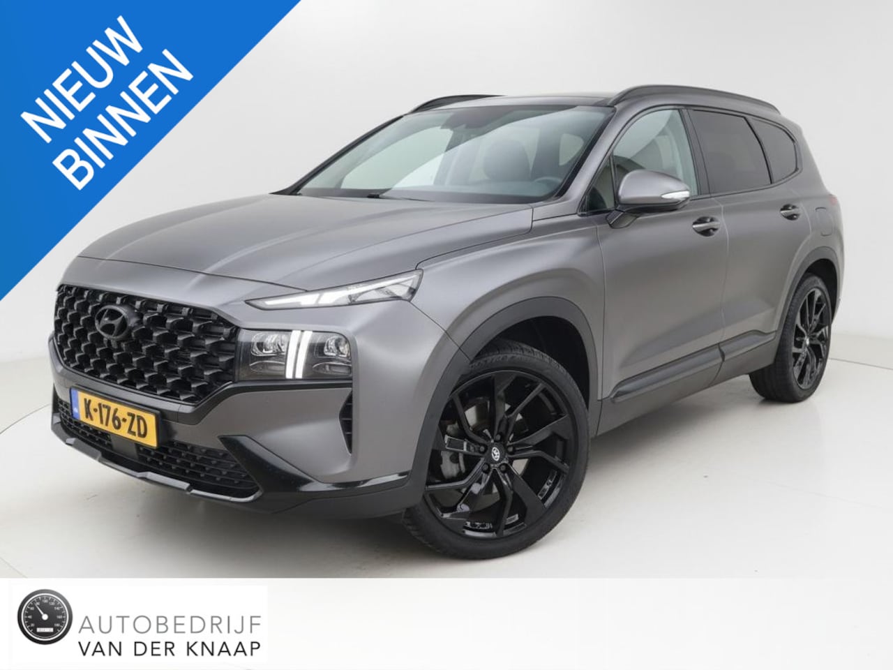 Hyundai Santa Fe - 1.6 T-GDI HEV Premium Sky 7p. | Clima | Adapt. Cruise | Multimedia/Navi | Pano | Leder | S - AutoWereld.nl