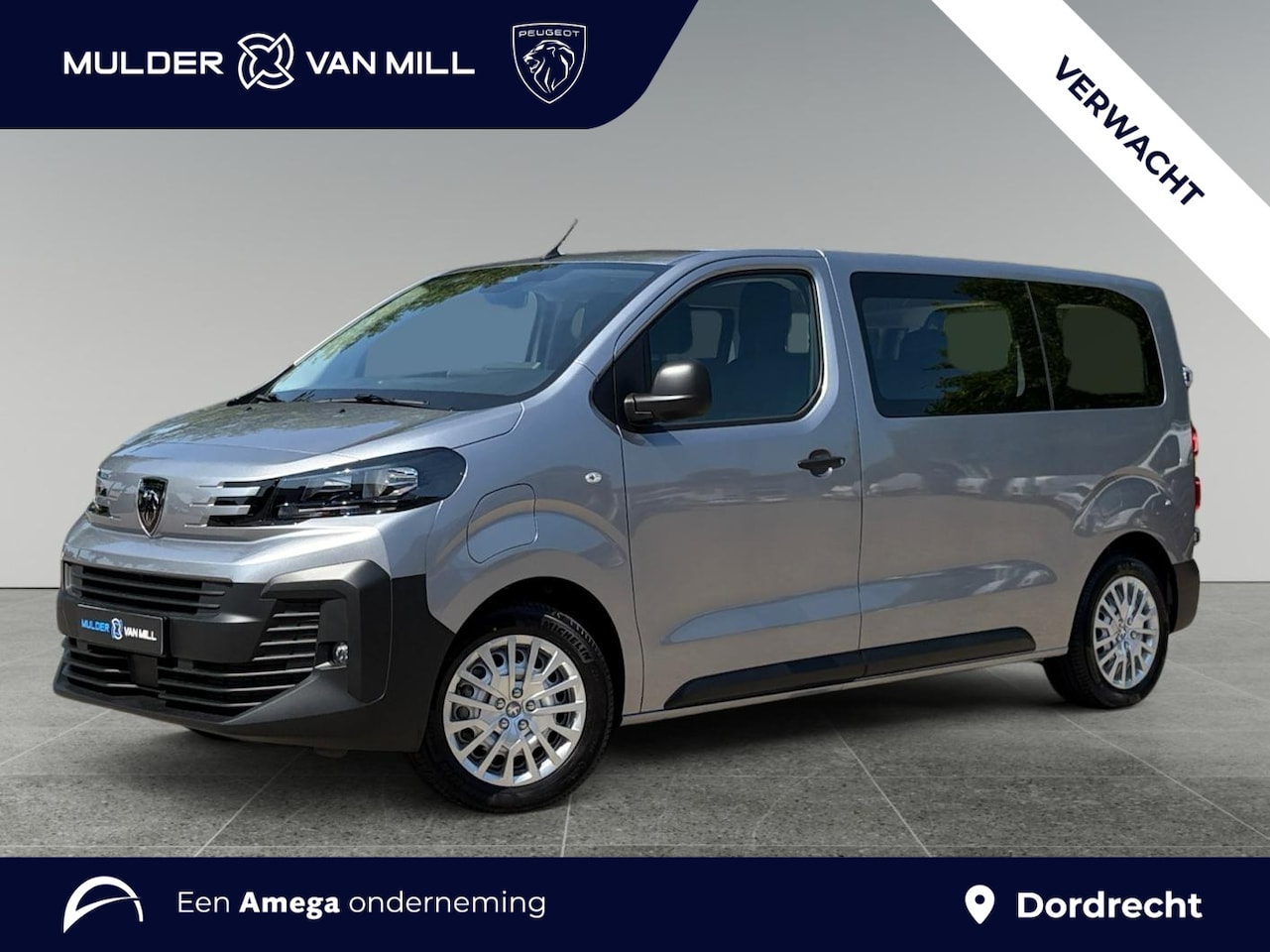 Peugeot e-Expert - Combi L2 75 kWh 136pk | 9-persoons | Achterdeuren met ramen | Multimedia | NAVI | Apple Ca - AutoWereld.nl