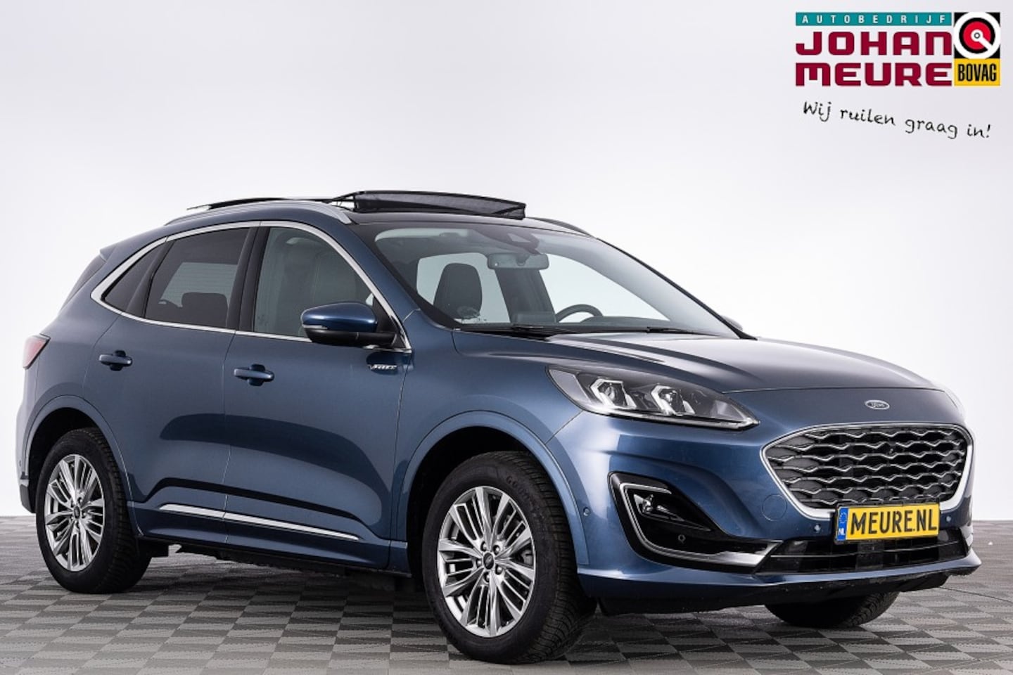 Ford Kuga - 2.5 PHEV Vignale | PANORAMADAK | B&O | LEDER | - AutoWereld.nl