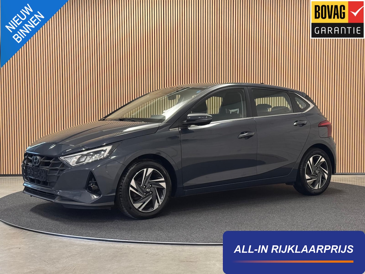 Hyundai i20 - 1.0 T-GDI 100PK Aut. Advanced | LED | Camera | Carplay | LM velgen | Stoel- & Stuurverw. | - AutoWereld.nl