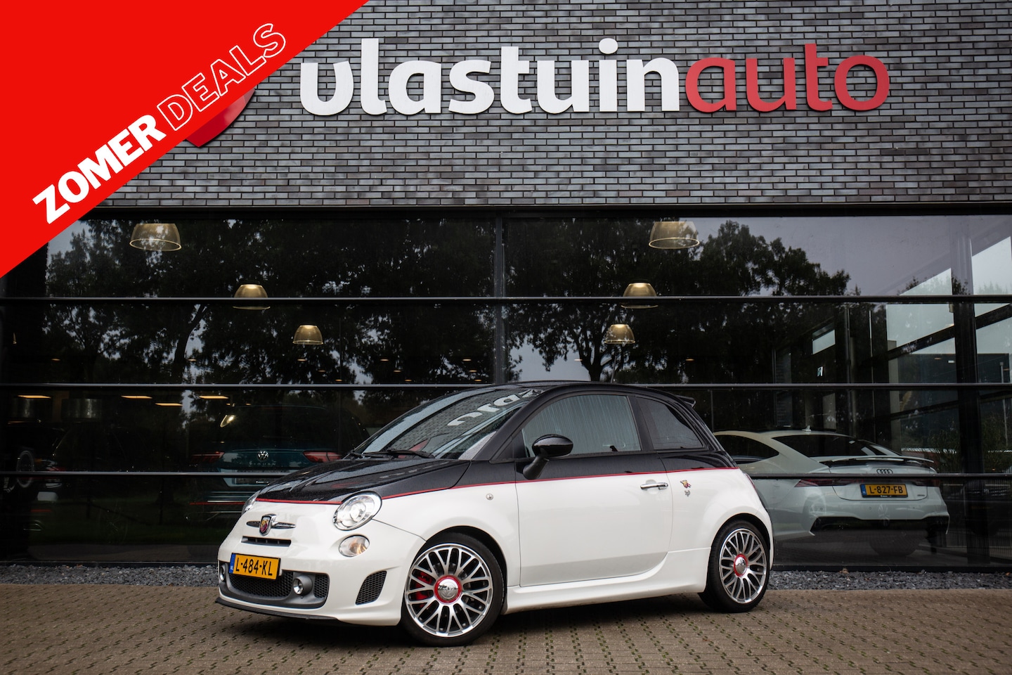 Fiat 500 Abarth - 1.4 T-Jet Turismo , 160pk, Leder, Airco, - AutoWereld.nl