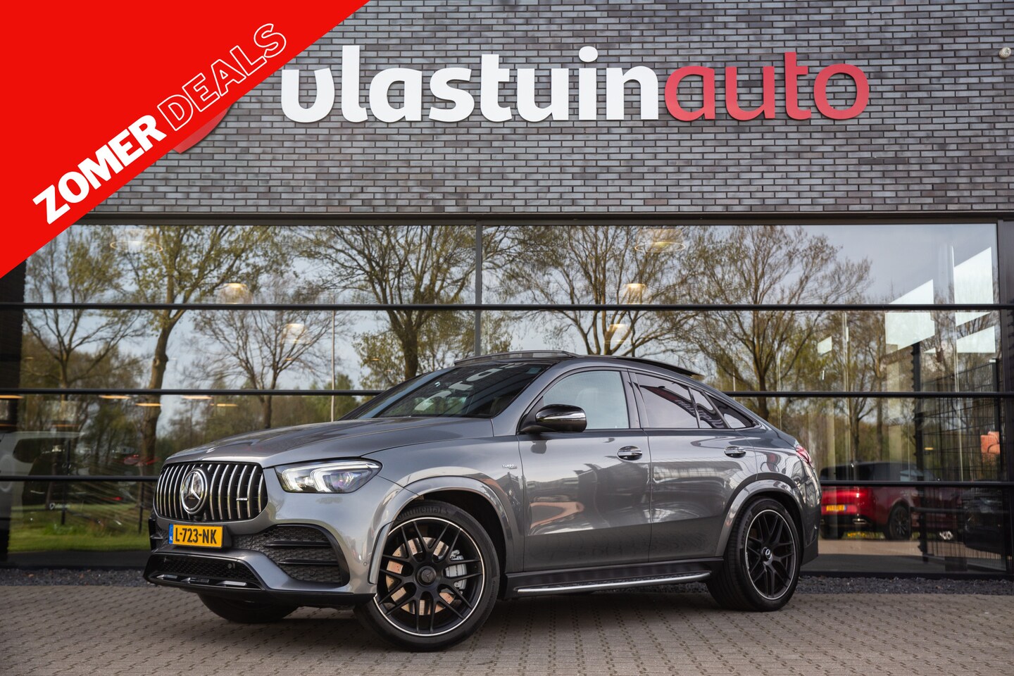 Mercedes-Benz GLE-Klasse Coupé - AMG 53 4MATIC+ , Panoramadak, Adap. cruise, Burmester, Trekhaak, - AutoWereld.nl