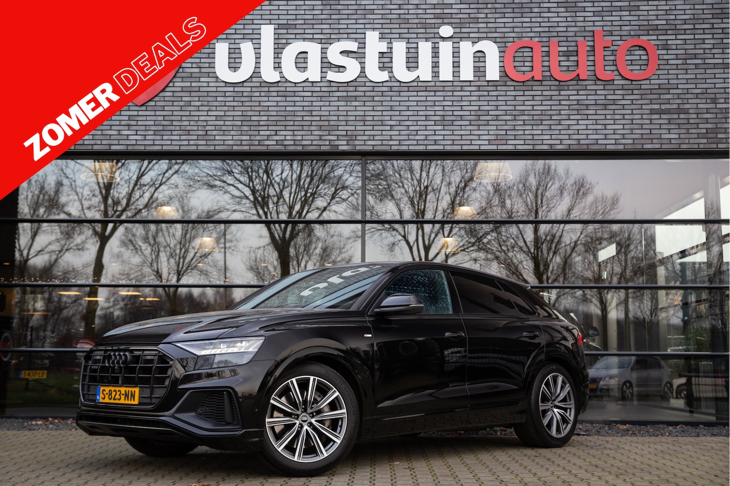 Audi Q8 - 55 TFSI e quattro Pro Line Advanced 55 TFSI e quattro Pro Line Advanced , RS-seats, 3D-camera, Luchtvering, Head-up display, A - AutoWereld.nl