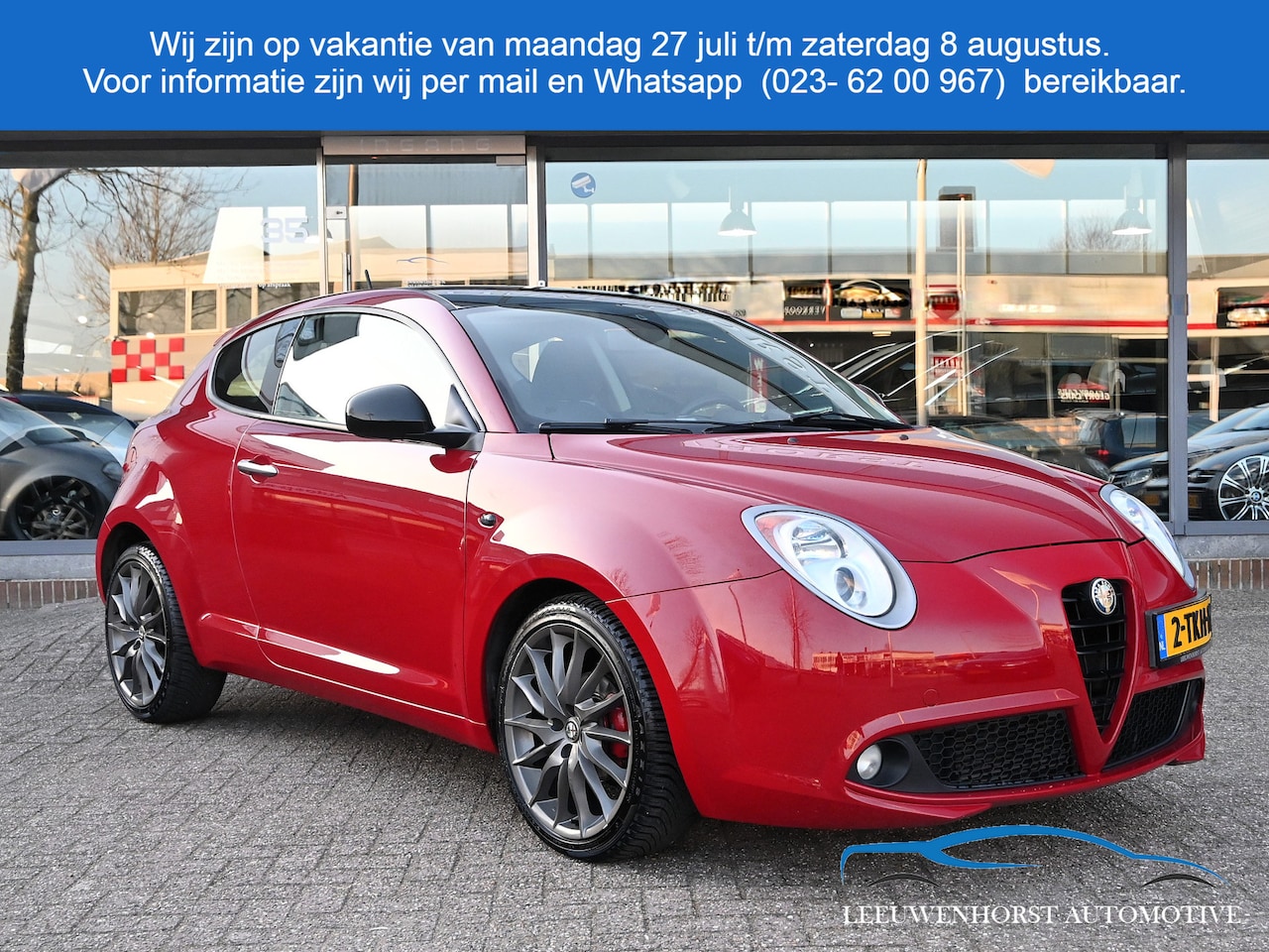 Alfa Romeo MiTo - 0.9 TwinAir SBK 0.9 TwinAir SBK (SuperBiKe), climate, cruise, 8" LMV, - AutoWereld.nl