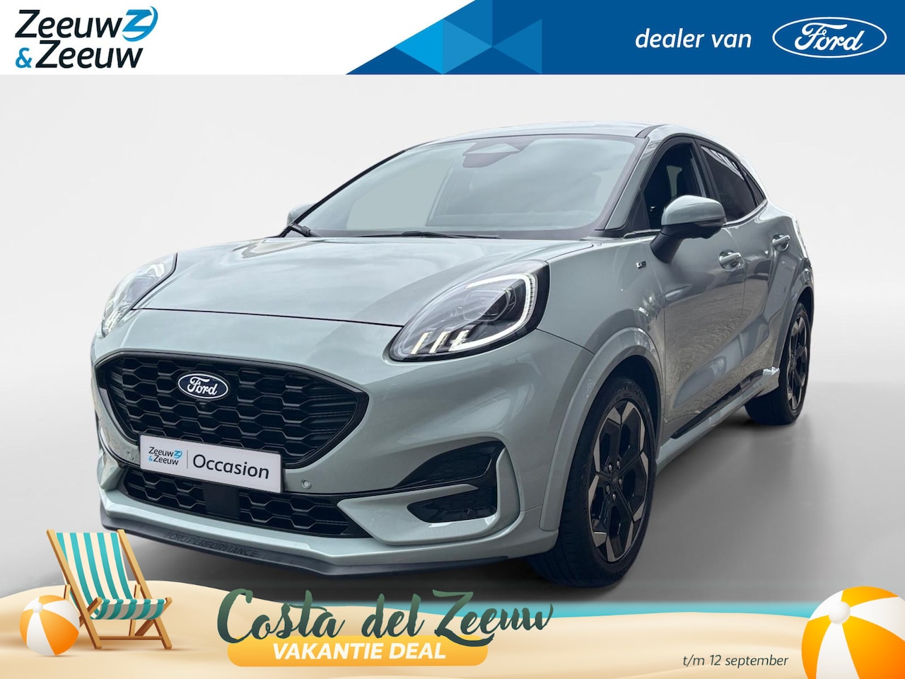 Ford Puma - 1.0 EcoBoost Hybrid ST-Line X | Winter Pack | Elektr. kofferbak | Dodehoek detectie | Appl - AutoWereld.nl